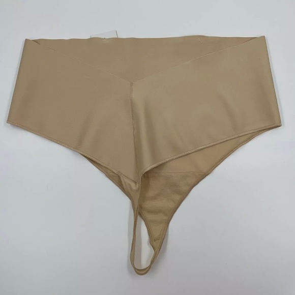 Maidenform Curvy Cooling Shaping No Pinch Waistbnd Thong w/ Firm Control Size 3X - Picture 6 of 6